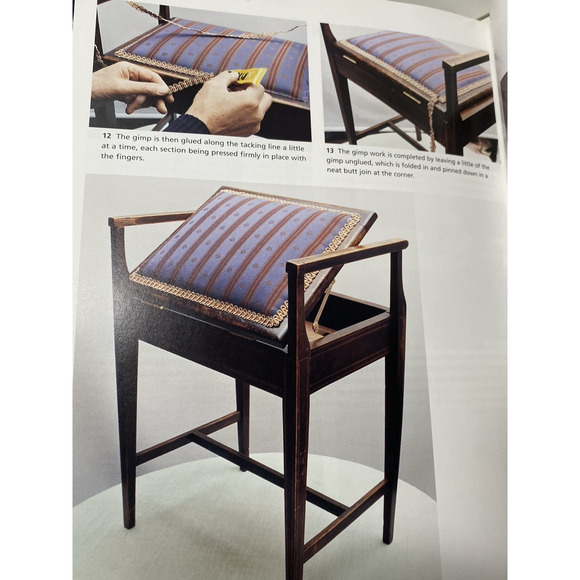 Upholstery: A Complete Course Chairs Sofas Ottomans Screens And Stools 2001 - Picture 12 of 13